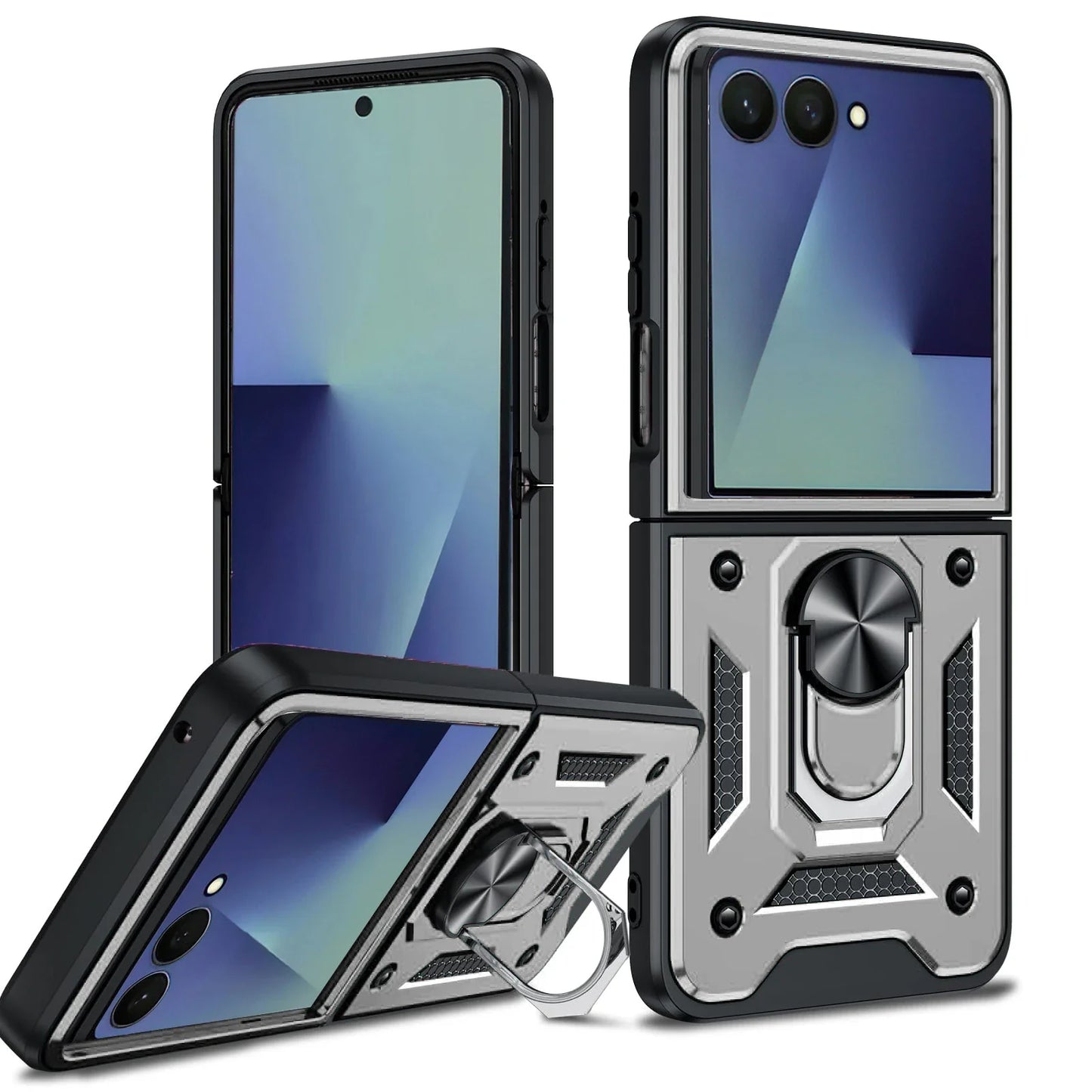 Rugged Military Grade Cover for the Samsung Galaxy Z Flip7 (7 colours available)