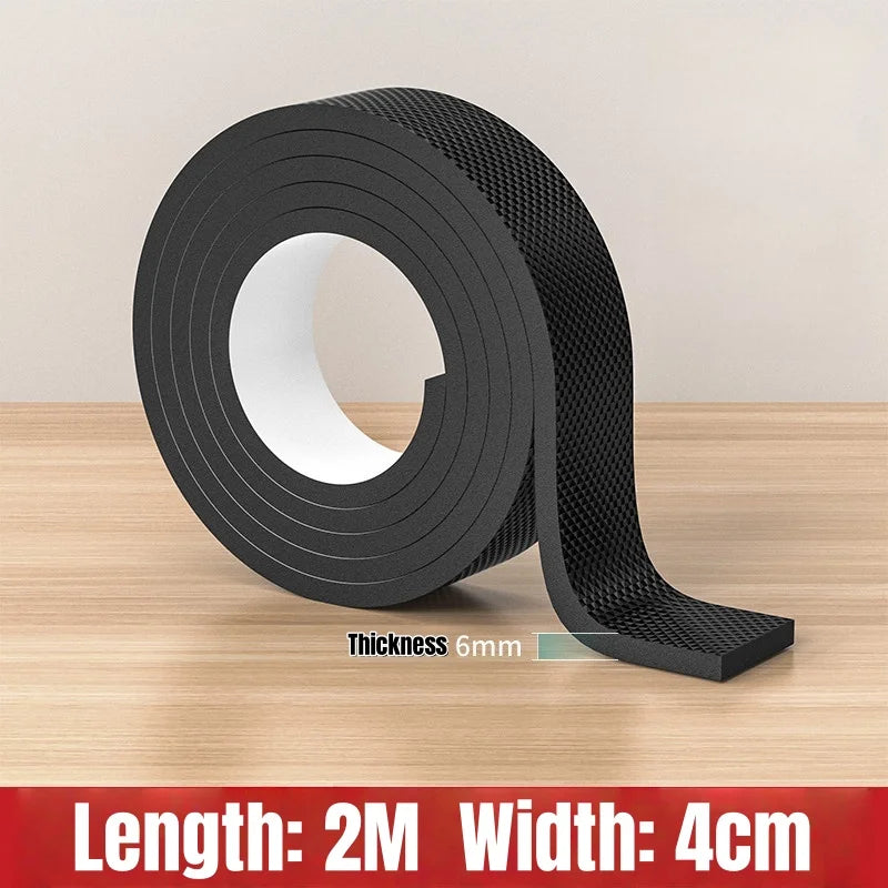 Cut-to-Size Anti-Slip Furniture Pads – 2m Self-Adhesive EVA Floor Protectors