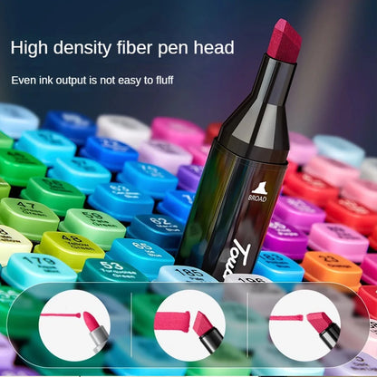 Dual Tip Alcohol Markers – Permanent Art & Illustration Marker Set (24–262 Colours)