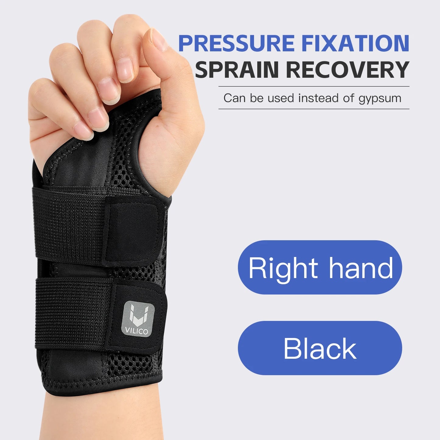 Wrist Support Brace – Adjustable Compression for Carpal Tunnel & Pain Relief