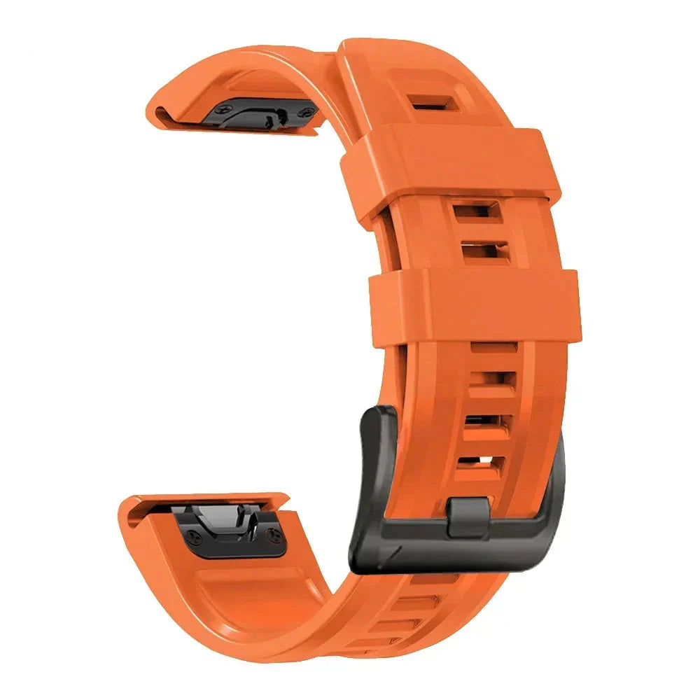 QuickFit Silicone Strap for the Garmin Flagship Models (2 sizes & 46 colours available)