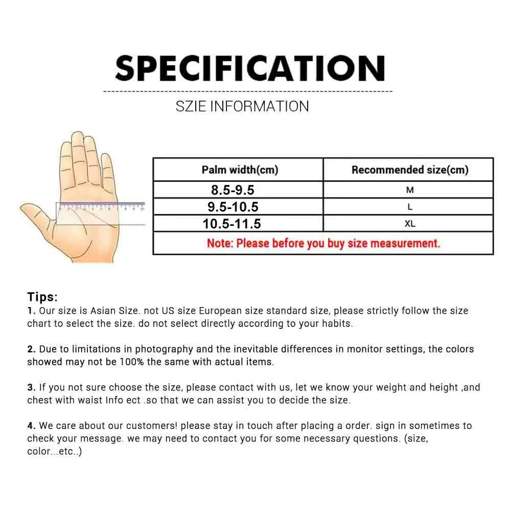 Motorcycle Riding Gloves – Full Finger Touchscreen Waterproof Motocross Gloves
