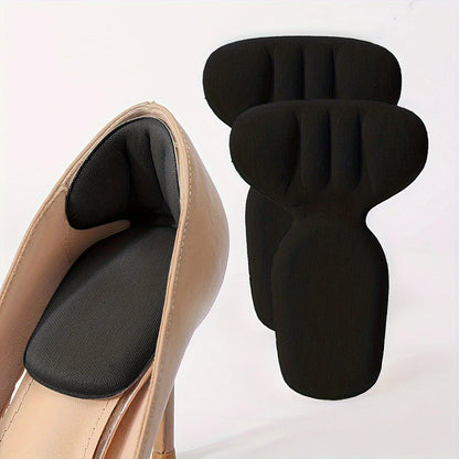 Double-Layer Foam Heel Pads – T-Shaped Non-Slip Heel Cushions for High Heels