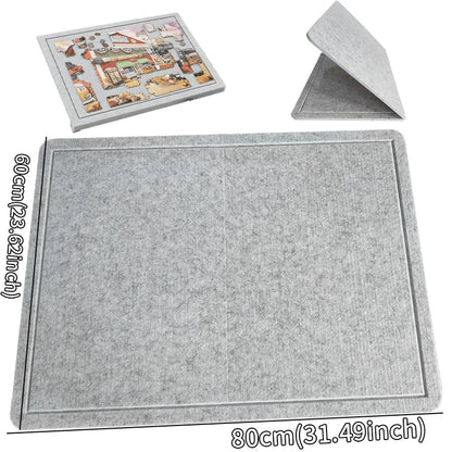 Portable Puzzle Board with Felt Mat – 1000 Piece Puzzle Table
