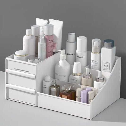 Desktop Makeup Storage Organiser – Cosmetic & Skincare Storage Box
