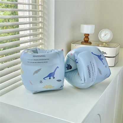 2-Piece Kids Inflatable Swimming Arm Bands