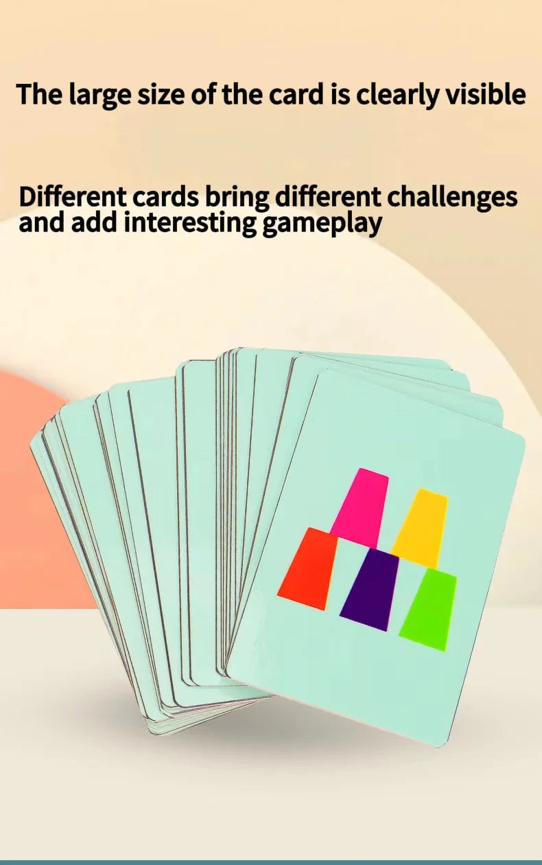Mini Colour Stacking Cup Game – 60-Piece Matching & Speed Challenge