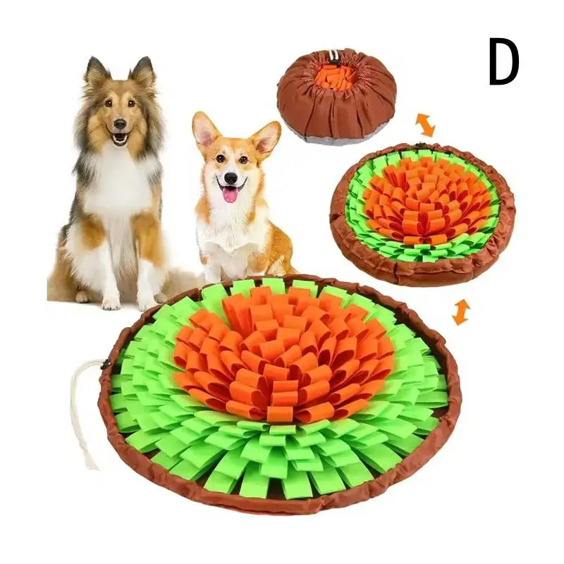 Interactive Snuffle Mat for Dogs & Cats – Foraging Feeding & Enrichment Toy