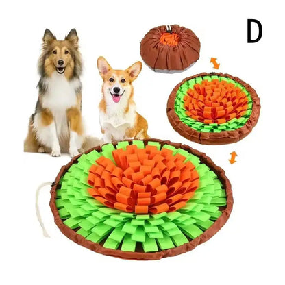 Interactive Snuffle Mat for Dogs & Cats – Foraging Feeding & Enrichment Toy