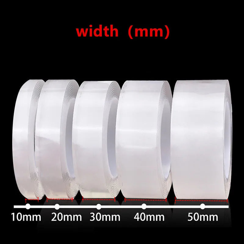 Reusable Nano Grip Tape – Double-Sided Traceless Adhesive Tape