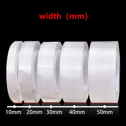 Reusable Nano Grip Tape – Double-Sided Traceless Adhesive Tape