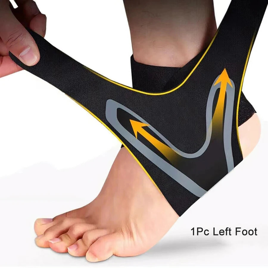 Adjustable Ankle Support Brace – Compression Wrap for Running, Sports & Everyday Support