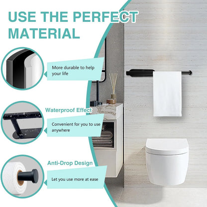 Adhesive Paper Towel Holder – No-Drill Kitchen Rack