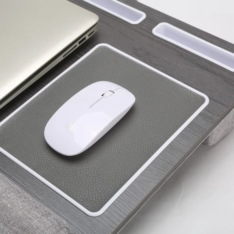 Multi-Purpose Laptop Desk with Mouse Pad – Portable Bed, Sofa & Lap Table