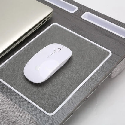 Multi-Purpose Laptop Desk with Mouse Pad – Portable Bed, Sofa & Lap Table