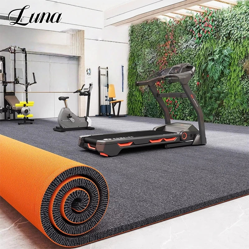 Plush Floor Protection Mat – Anti-Slip Rug for Gaming Chairs, Home Office & Gym Equipment