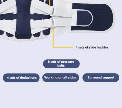 Adjustable Lumbar Support Belt – Back Support Brace for Everyday Comfort