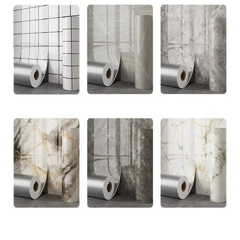 Thick Foam Marble Peel & Stick Wallpaper (available in 8 designs)