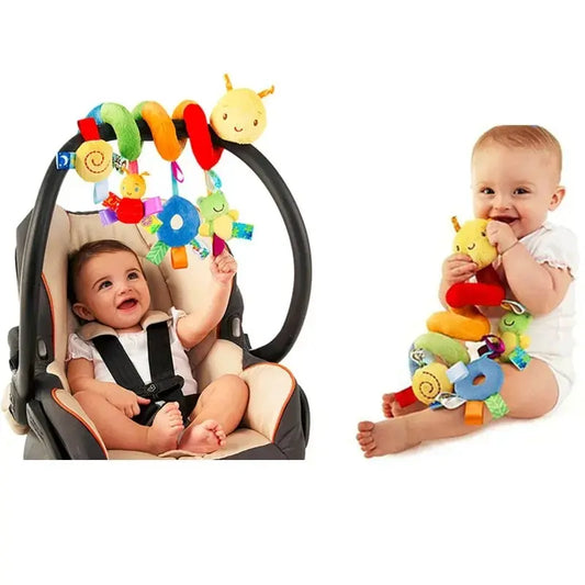 Baby Spiral Activity Toy – Musical Crib, Stroller & Car Seat Hanging Toy