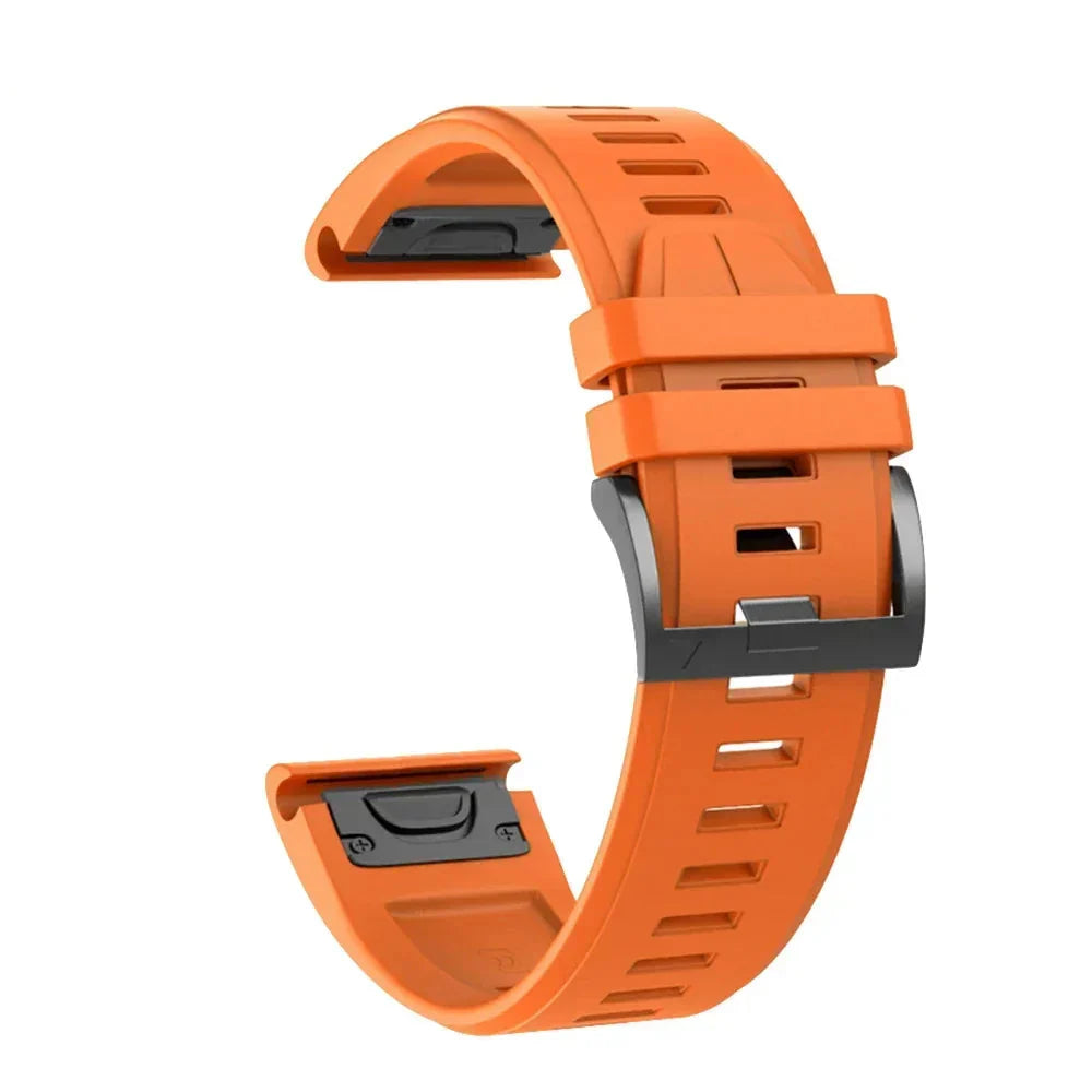 QuickFit Silicone Strap for the Garmin Flagship Models (2 sizes & 46 colours available)