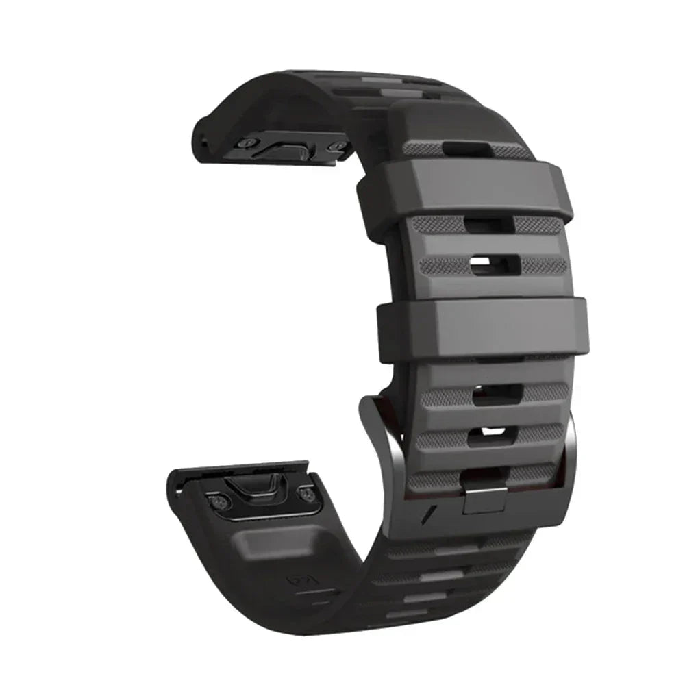 QuickFit Silicone Strap for the Garmin Flagship Models (2 sizes & 46 colours available)