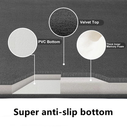Quick-Dry Bathroom Floor Mat – Soft Anti-Slip Door & Shower Rug
