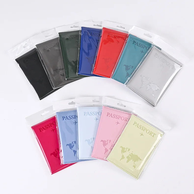 Passport Wallet – PU Leather Travel Organiser & Card Holder