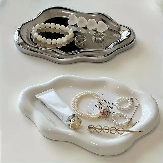 Cloud Jewellery Storage Tray – Decorative Vanity Organiser Plate