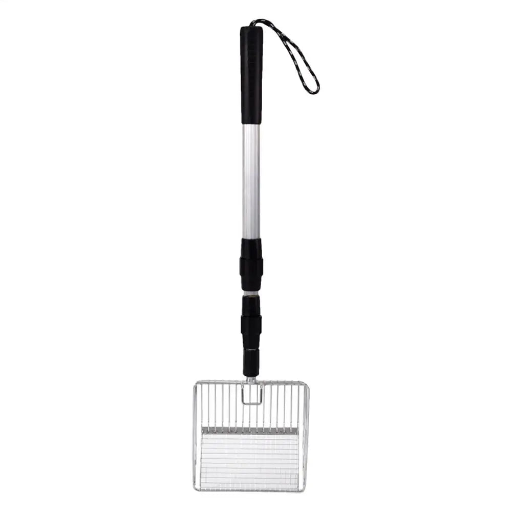 Extendable Chicken Coop Poop Scooper & Sifting Rake