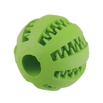 Interactive Treat Dispensing Dog Ball – Chew Toy & Slow Feeder