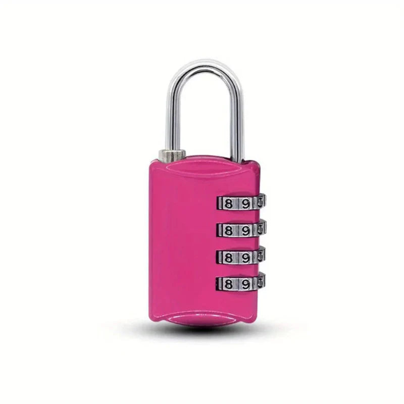 Mini 4-Digit Combination Lock (available in 3 colours)