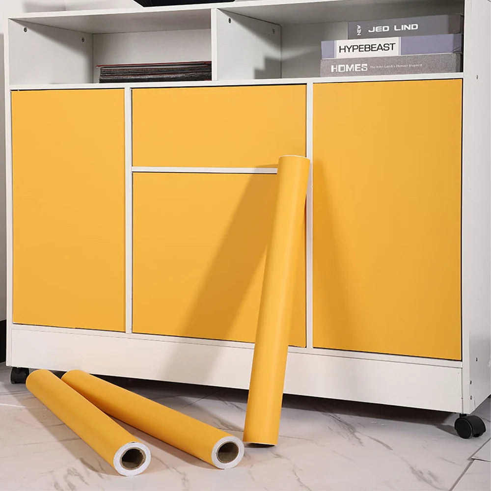 Waterproof Self-Adhesive Wallpaper (14 colours available)