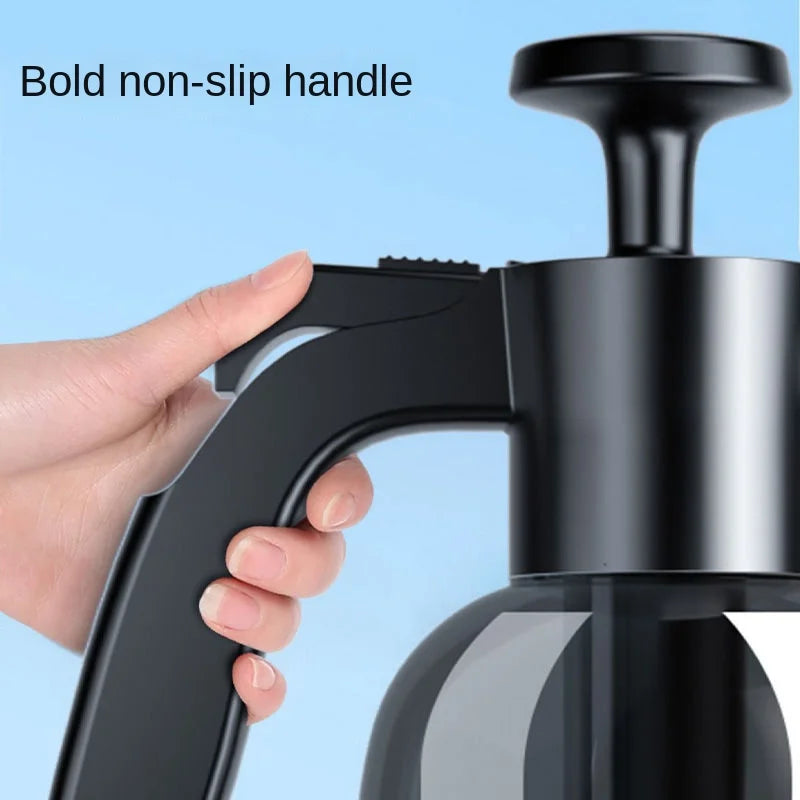 2L Hand Pump Foam Sprayer – Portable Foam Cannon for Car Washing & Cleaning