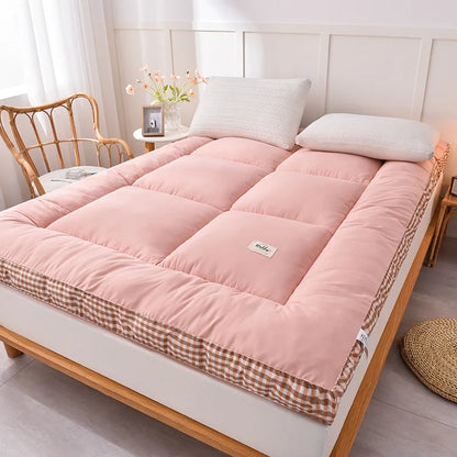 Foldable Japanese-Style Futon Mattress – 10cm Portable Floor & Guest Bed