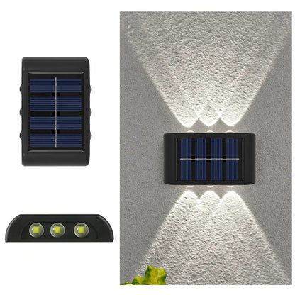 Solar LED Wall Light – Waterproof Up & Down Outdoor Garden Light