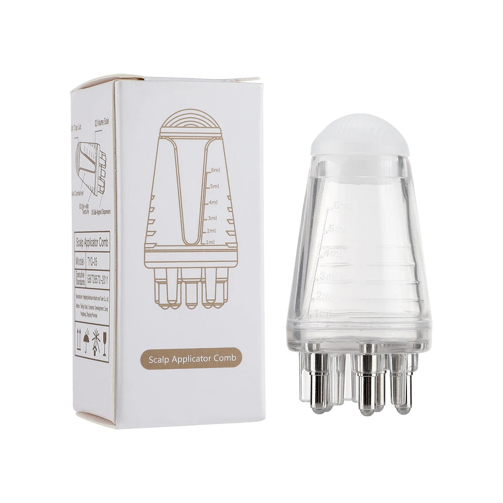 Scalp Oil Applicator Comb – Precision Hair & Scalp Treatment Massage Tool