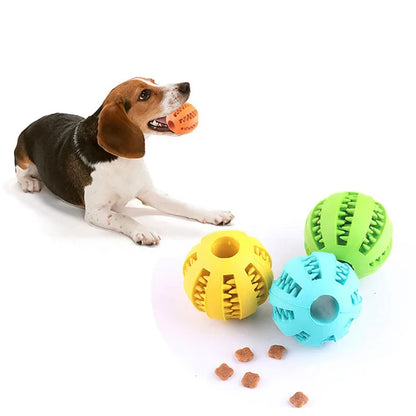 Interactive Treat Dispensing Dog Ball – Chew Toy & Slow Feeder