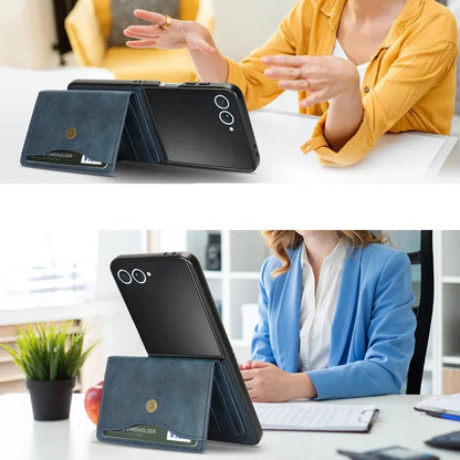 Wallet Leather Case for the Samsung Galaxy Z Flip7 (4 colours available)