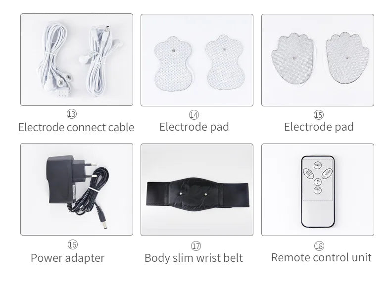 Electric EMS Foot & Leg Muscle Stimulator – 25 Modes & 99 Intensity Levels
