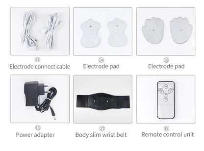 Electric EMS Foot & Leg Muscle Stimulator – 25 Modes & 99 Intensity Levels