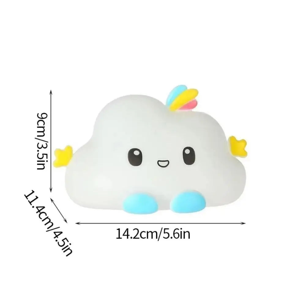 Cute Cloud Night Light – Portable LED Bedside Lamp for Kids & Nurseries