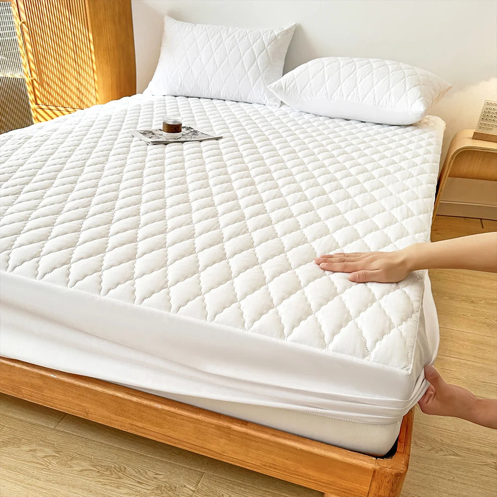 Waterproof Mattress Protector – Deep Fitted Mattress Cover | Soft Breathable Bed Protector