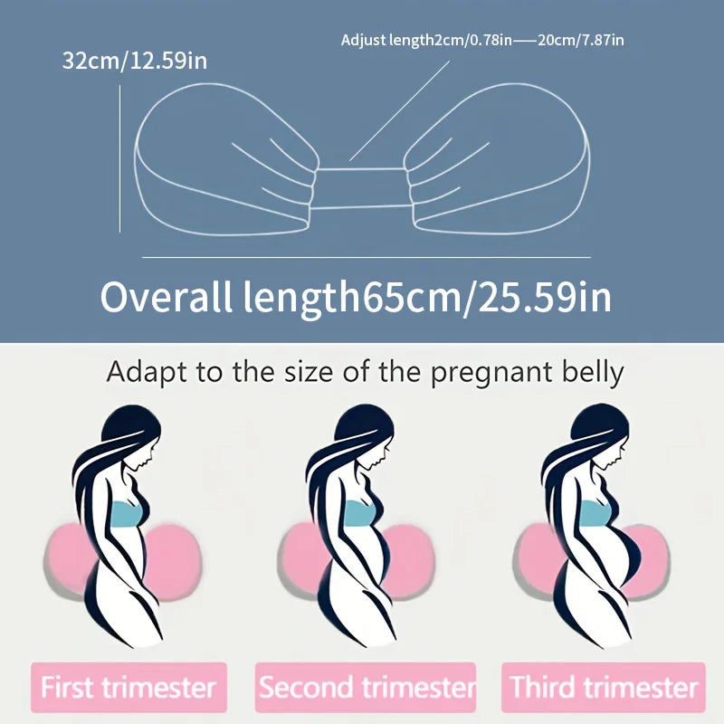 U-Shaped Maternity Pillow – Full Body Pregnancy Support Pillow