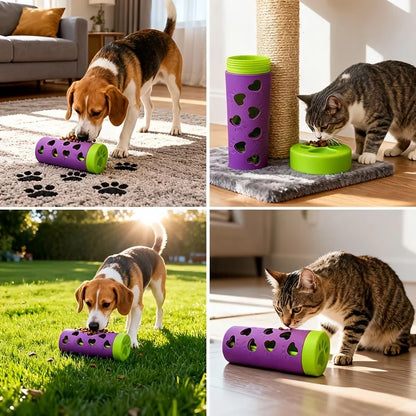 Slow Feeder Treat Dispensing Dog Toy