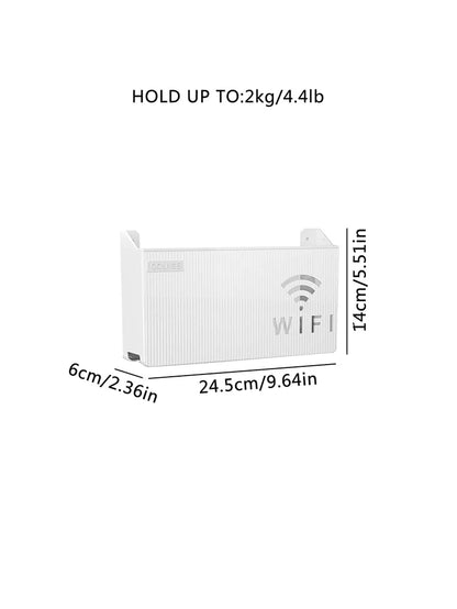 Wall Mounted Router Storage Shelf