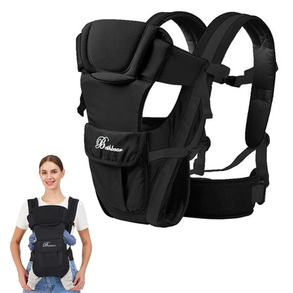 4-in-1 Ergonomic Baby Carrier – Adjustable Newborn to Toddler Baby Sling