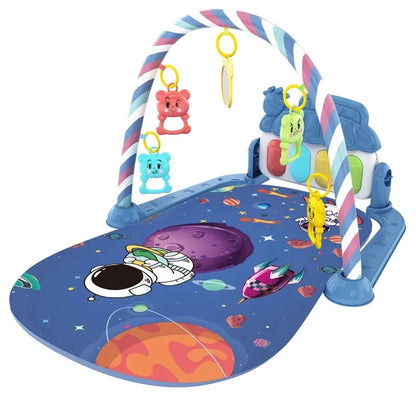 Baby Piano Play Mat Gym – Musical Activity & Tummy Time Toy (0–36 Months)