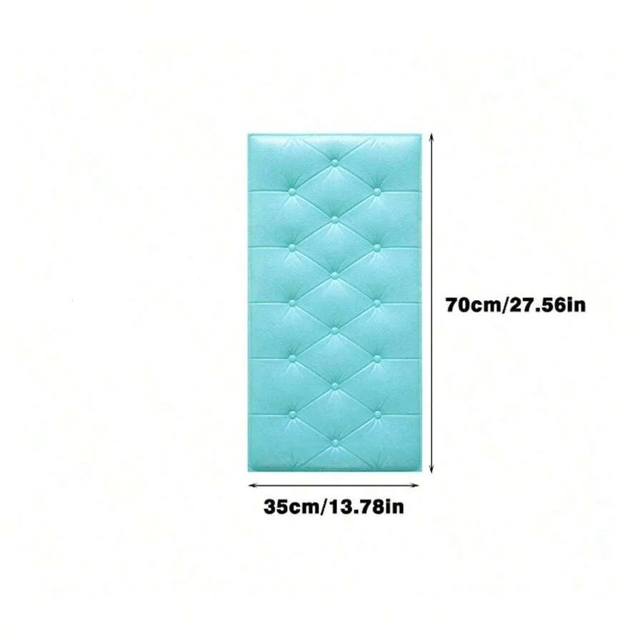 3D Self-Adhesive Foam Wall Stickers (9 colours available)