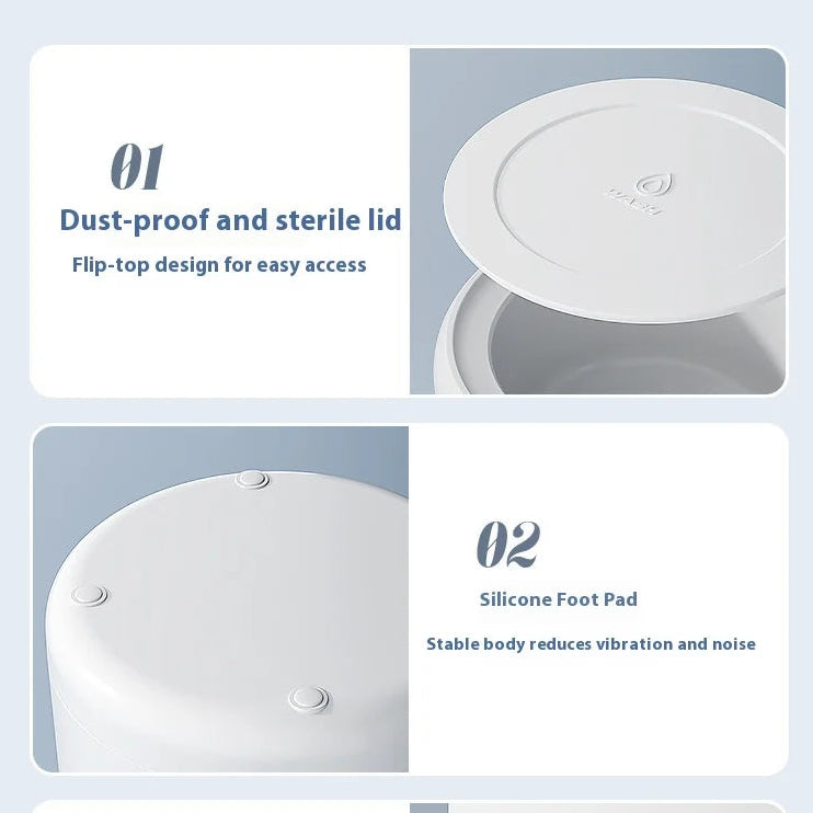 Portable Ultrasonic Denture Cleaner – USB Vibration Cleaning Machine
