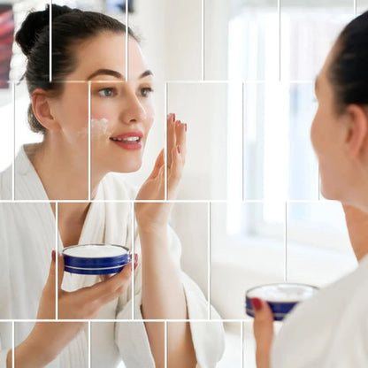 Peel & Stick Mirror Wall Tiles (10pcs)